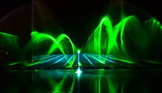 Inventions Show, Multimedia Fountain Roshen, Vinnytsia, Ukraine