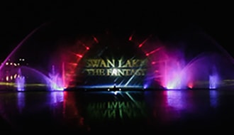 Swan Lake Fantasy Show, Multimedia Fountain Roshen, Vinnytsia, Ukraine